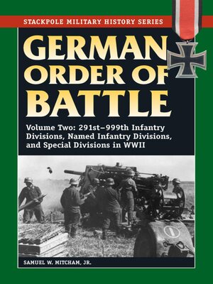 cover image of German Order of Battle